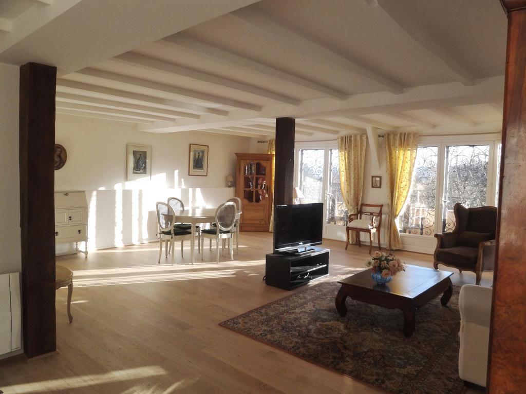 Appartement Le Loft Campagnard à Giverny Chambre photo